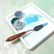Pear shape painting knife
