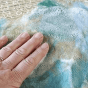 Clever Hands Workshops Workshop feltmaking wall art