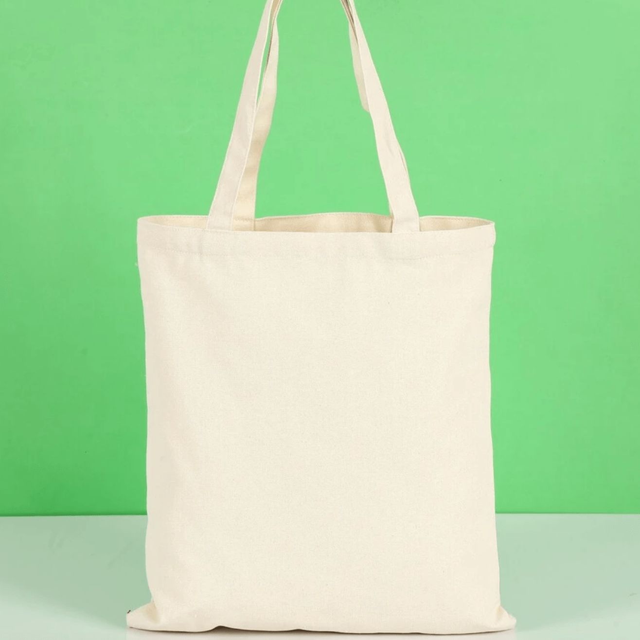 Cotton canvas tote bag