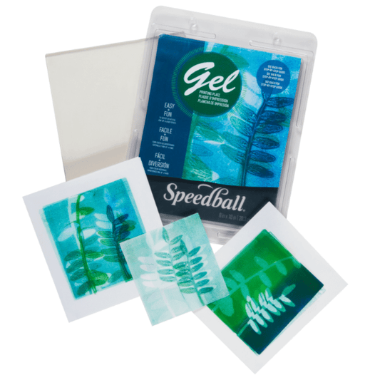 Gel printing plate by Speedball