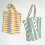 Printed cotton canvas tote bag
