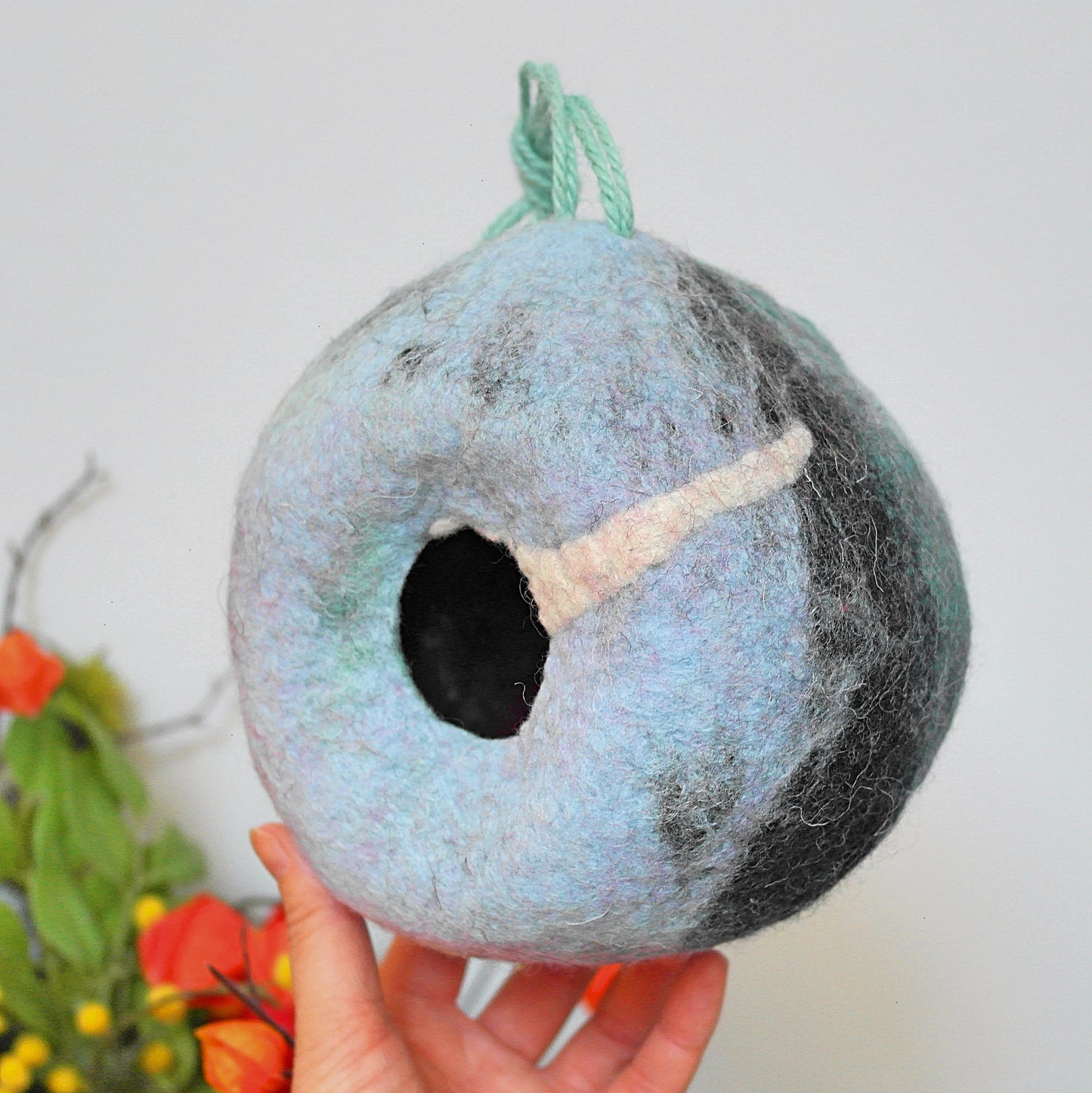 Workshop ticket - feltmaking bird pod