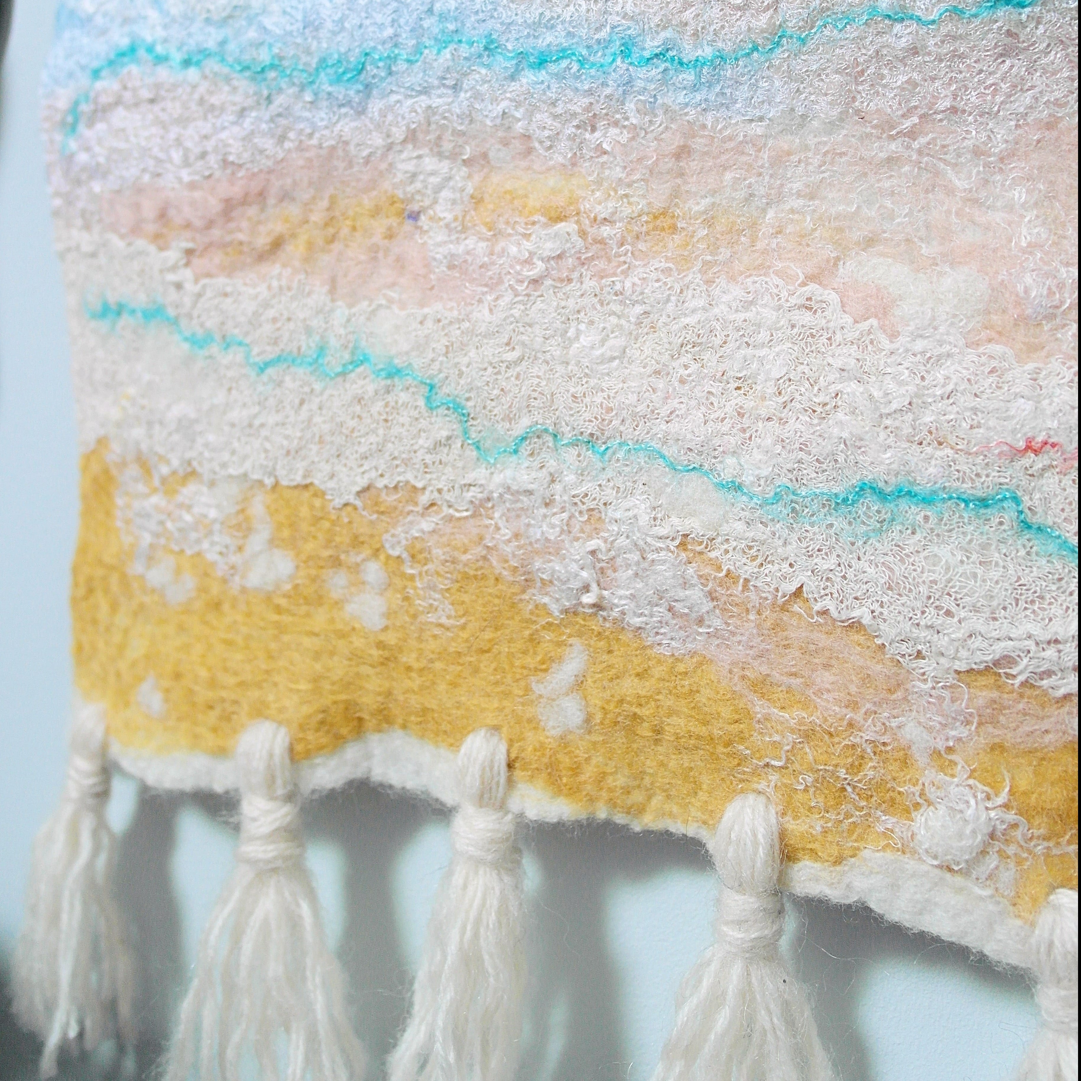 Clever Hands Workshops Workshop feltmaking wall art