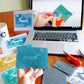 Linocut & print kit for 2 person or group