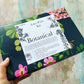 colourful botanical inspired kit box