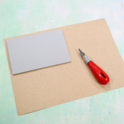 Lino traditional with hessian backing