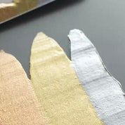 Block printing ink set of 4 metallics