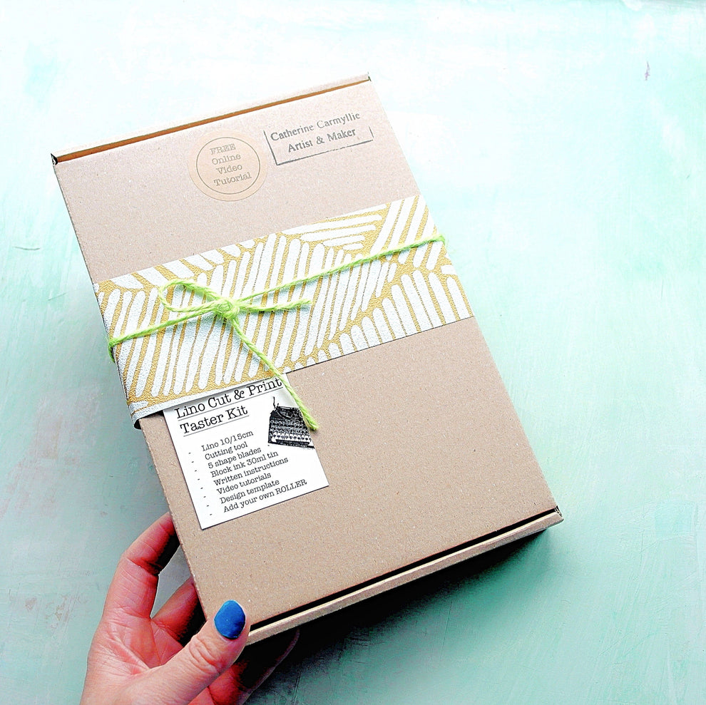 Linocut & print compact starter kit Clever Hands