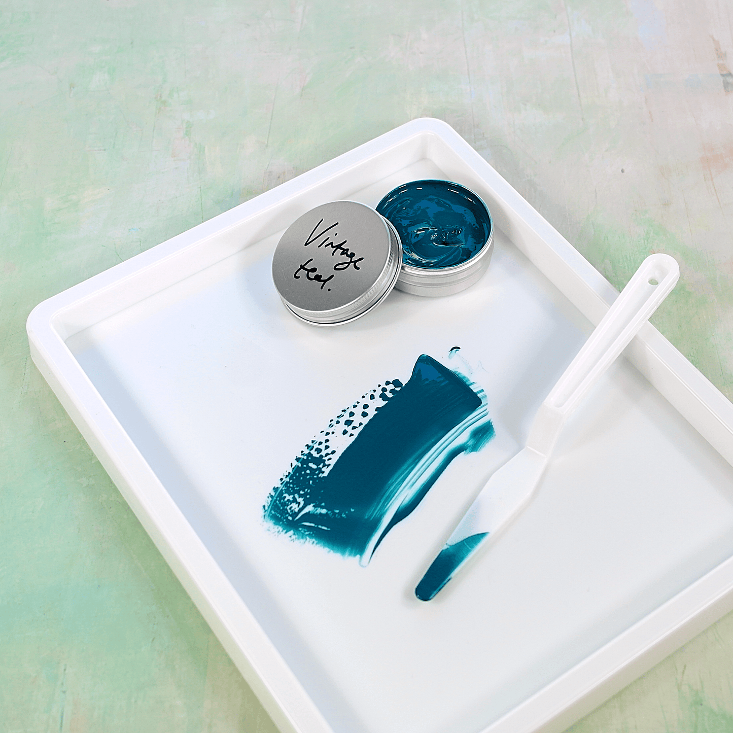 Art tray for ink & paint